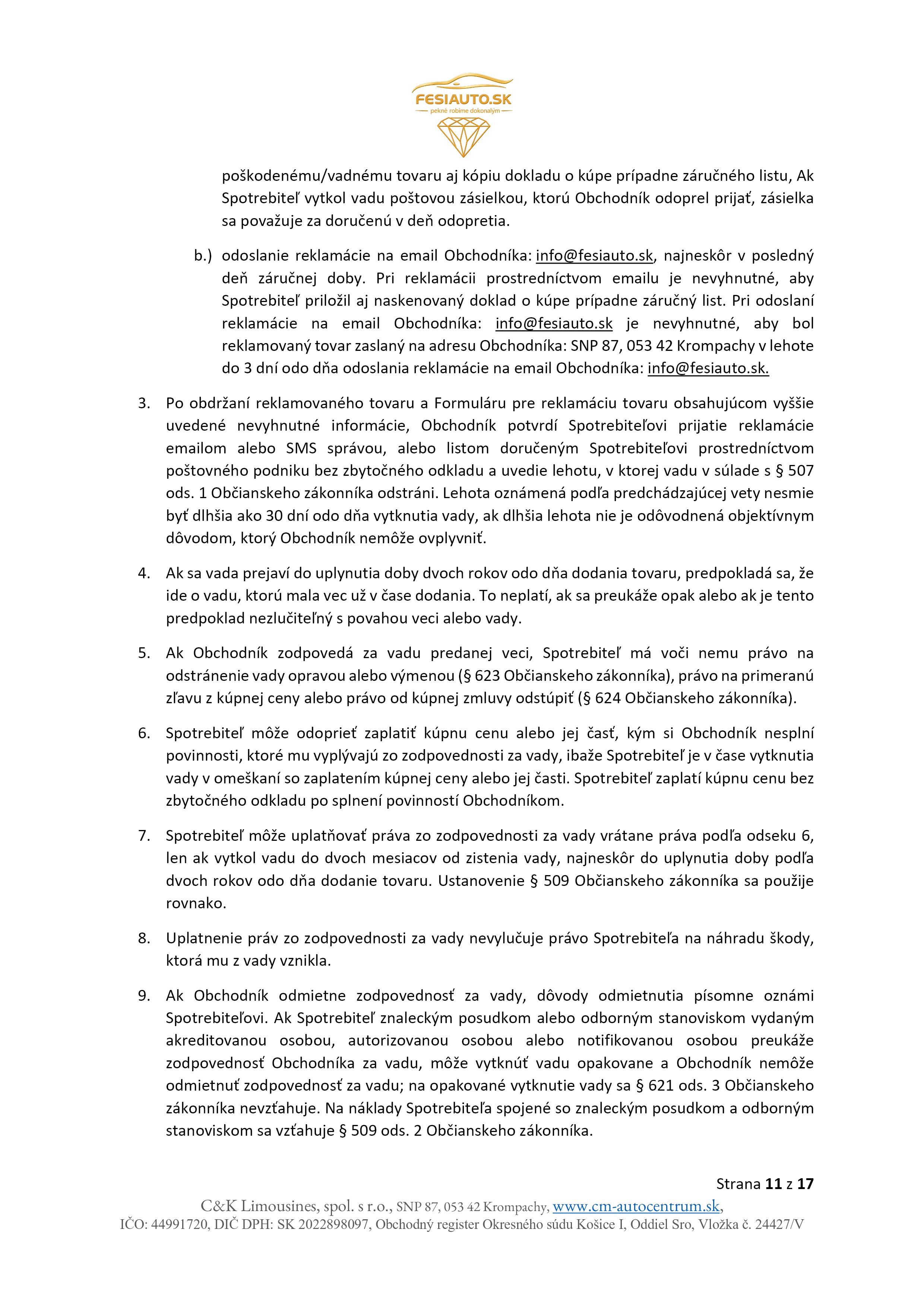 2026.06.19 - Obchodné podmienky pre spotrebiteľov www.fesiauto (11)